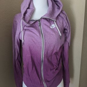 Purple Nike Ombre Hoodie